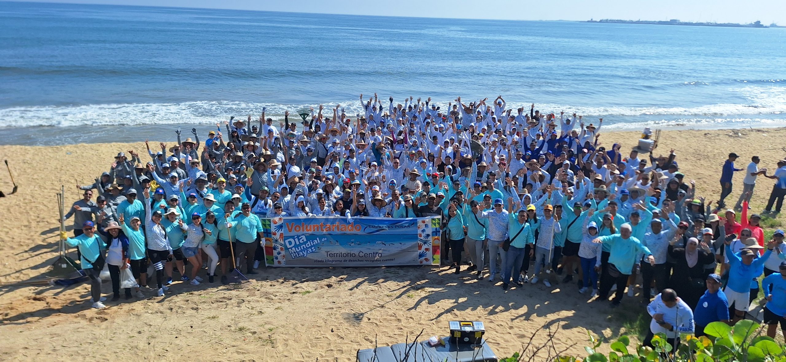Empresas Polar celebró el Día Mundial de las Playas con más de 2.000 voluntarios en acción