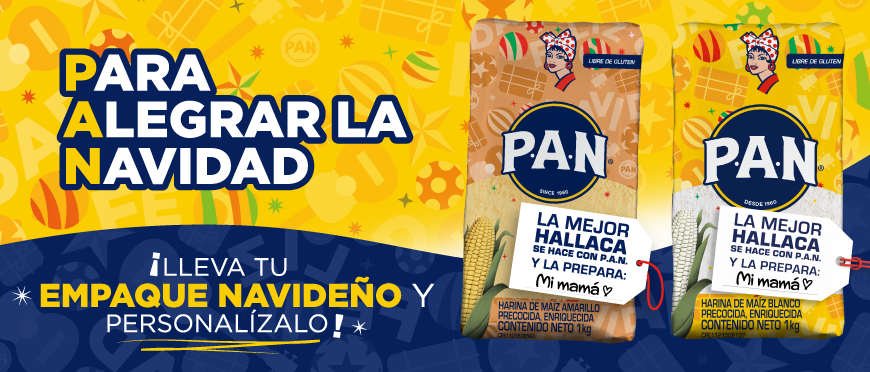 ¡P.A.N. vuelve a vestir de fiesta sus empaques navideños!
